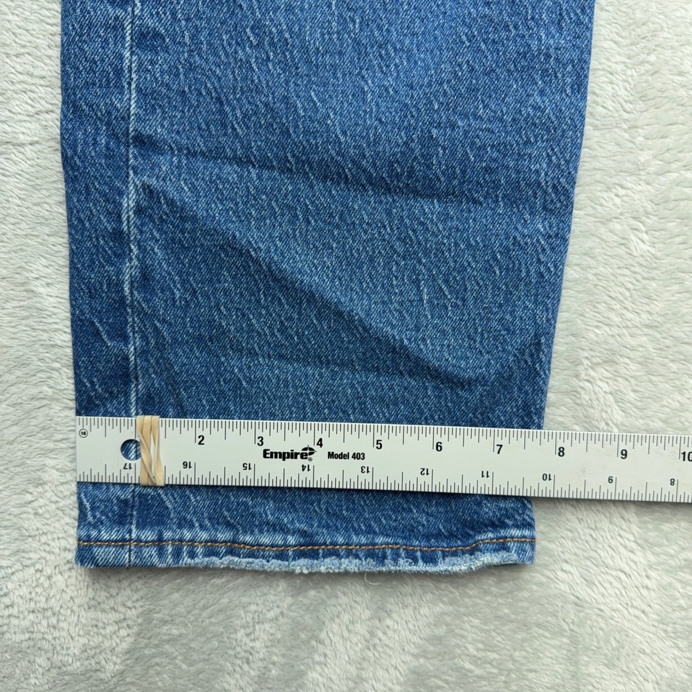 Levi's Jeans Womens 26 Blue Ribcage Straight Ankle High Rise Button Fly Denim - Picture 2 of 8
